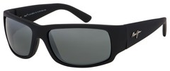 Maui Jim Unisex World Cup 64mm Matte Black Rubber Polarized Sunglasses 266-02MR