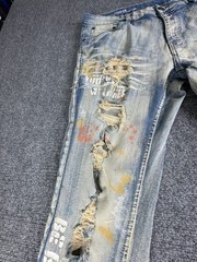 Copper Rivet Women’s Distressed Jeans Size 34/32 Rare Vintage