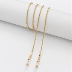 70cm/27inches Gold Non-slip Metal Glasses Chain Sunglasses Lanyard Mask Chain C