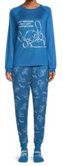 Disney Stitch 3-PCpajamas lounge set NWT womens plus 3X I Was Left Unsupervised