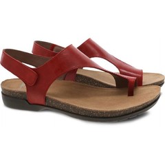 Dansko Reece Red Waxy Women’s Comfort Sandal – EU 36