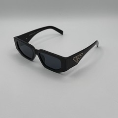 Prada PR 09ZS 1AB5S0 Unisex Sunglasses – Black/Gray