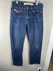 Y2K Diesel Industry Denim Men’s Jeans 33 Blue RN 93243 CA 25594 made in Italy