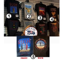 RUSH Band Fifty Something North American Tour 2026 T Shirt Reprint