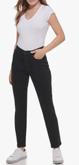 Calvin Klein Jeans Women’s Black Hi Rise Slim Soft Jeans Pants Size 24 NEW #75