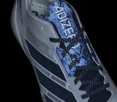 NWT adidas Adizero Electric Mens Football Cleats White Navy Blue IE6290 Sz 9