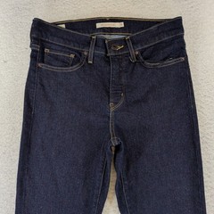 Levis Premium 311 Shaping Skinny Jeans Womens 28×30 Dark Wash Indigo 19626-0401