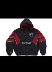 Supreme SALEM Half Zip Stadium Jacket Size M