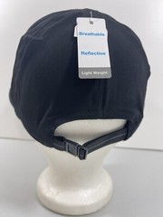 Arctic Black Womens Breathable Lightweight Reflective Baseball Cap One Size