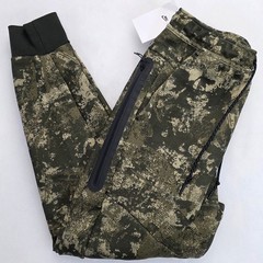 Nike Men’s Tech Fleece Camo Slim Fit Taper Jogger Sweatpants Size M Olive Green