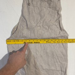 Purnell Santa Barbara Womens Overall Mini Dress 10/30 Gray Work Wear Pockets