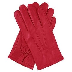 Dents Mens Genuine Full Grain Leather Gloves 3 Point Stitch Fleece Lined Warm Wi