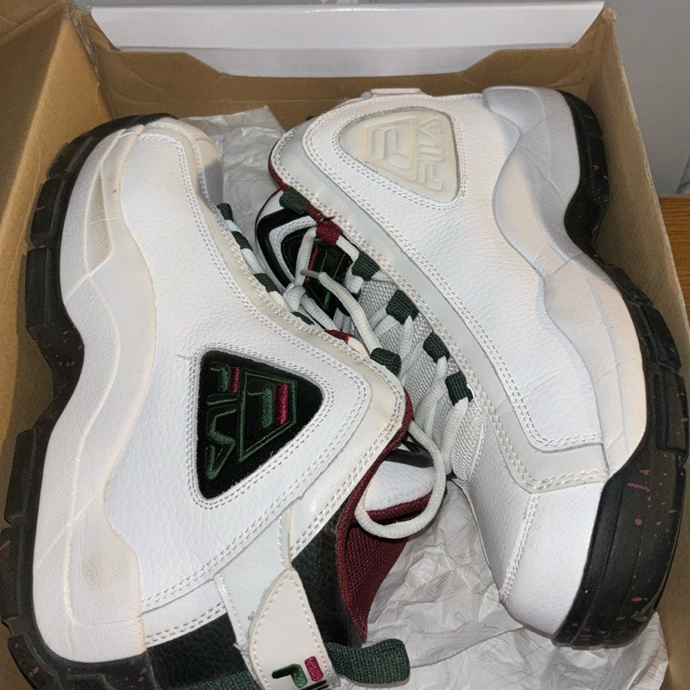 Fila 96 Grant Hill Men’s Size 10.5 White,green