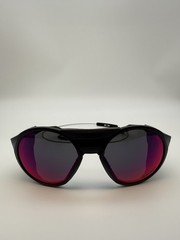 Oakley CLIFDEN OO9440 Matte Black Round Ruby Lens Sunglass New