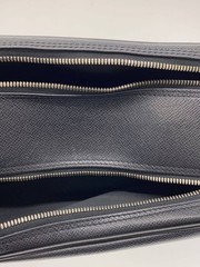 LOUIS VUITTON Reporter Shoulder Bag Leather Black M30152 Louis Vuitton