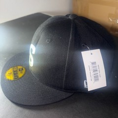 New Era 59Fifty Supreme S Logo SFitted Hat Size 71/2 black