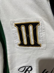 Vintage Polo Ralph Lauren Rugby Shirt Mens Medium White Snow Challenge Cup Team