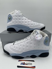 Mens Size 10 – Nike Air Jordan 13 Retro White Blue Grey (414571-170) NEW!