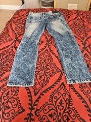 Southpole 34 X 32 Embroidered Front Jeans Fast Shipping Returns Accepted
