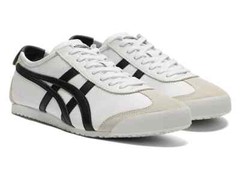 Onitsuka Tiger Mexico 66 1183A201-126 White Black Sneakers New With Box