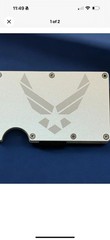 Brand new Custom Anything You Want Engraved RFID Minimalist Wallet You Pick