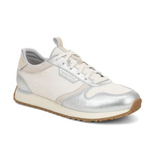 VIONIC Women Monarch Sneaker, Ivory Silver (NEW WT)
