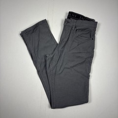 Jachs Men’s 5 Pocket Pant Straight Fit Stretch Fabric Gray 30×34