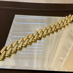 Gold Cuban Link Handbag Chain Brand New