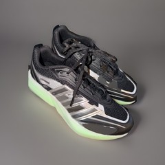 adidas Lightblaze Glow Core Black Silver Metallic Lime Burst JP6321 Men’s 7.5