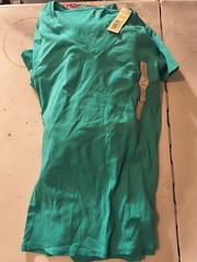 merona v neck t shirt