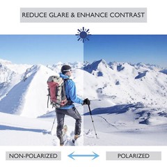 TRUE POLARIZED Replacement Lens for-Oakley Flak 2.0 XL OO9188 Option