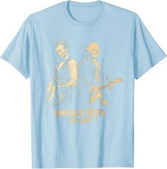 George Washington Lincoln Playing Guitar Abe Lincoln 250th T-Shirt