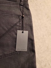 John Varvatos USA Men’s Bowery Slim Straight Jeans 38×27 NEW $228 J306Q3B-AOIE