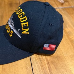 USS OGDEN LPD-5 Hat Cap US Navy Ship Navy Command Caps Made in USA *AUTHENTIC*