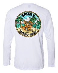 Long Sleeve Microfiber Fishing Boating UPF 50 Sun Protection Shirt