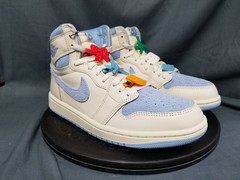 Jordan 1 Retro High OG Pale Ivory Psychic Blue Women’s Size 8.5 NEW NO BOX!