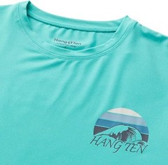 Hang Ten Men’s Long Sleeves Crew Neck SPF 50+ Sun T-Shirt