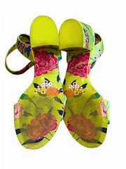Aldo Floral Strappy Heels