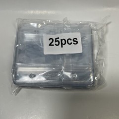 Mifflin-USA Horizontal ID Name Badge Holder (Clear, 3.5×2.25 Inches, 25Pack),