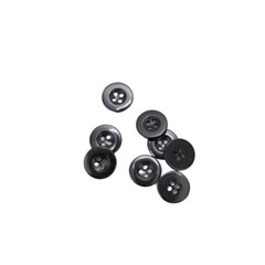 Men’s Suspenders, Sew Buttons Four Packs (32 Total), For Button on Ears, 17mm