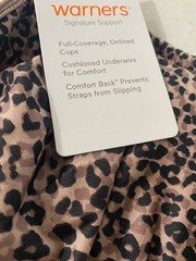 Warners SIGNATURE SUPPORT BRA cushioned underwire stretch 35002A BRAND NEW