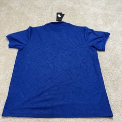 NWT BOSS Hugo Boss Athleisure Paisley Polo Shirt Blue Jacquard Men’s XXL $150