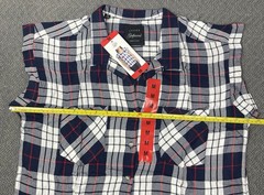 Jachs Girlfriend Ladies Short Sleeve Loose Fit Blouse Pick Your Size & Color NWT