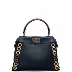 Fendi Peekaboo Mini Black Brown Pink Yellow White Red Calfskin (xw072426c1r)