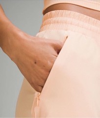 Lululemon Swift Mid-Rise Wide-Leg Pant Full Length Lightweight Peach Size 10.