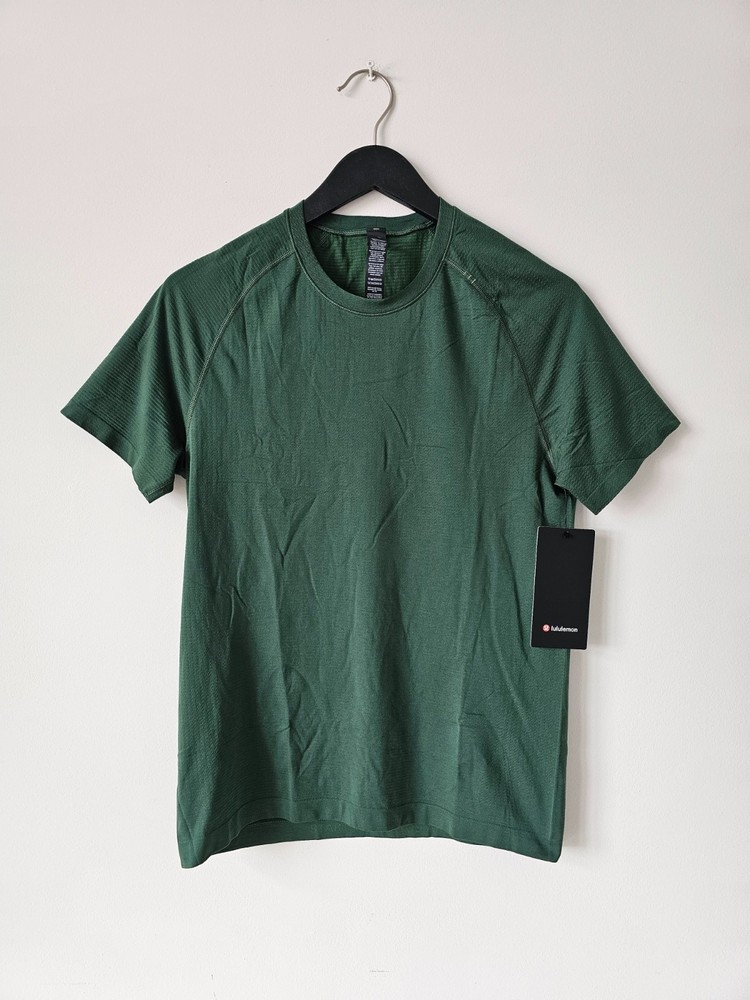 NWT LULULEMON IVYG/IVYG Ivy Green Metal Vent Tech SS Top Shirt Men’s Medium