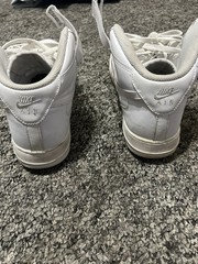 Size 7y – Nike Air Force 1 ’07 Mid Triple Black