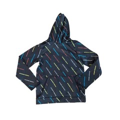 Under Armour Cold Gear Youth’s XL Black All Over Print Graphic Spell Out EUC