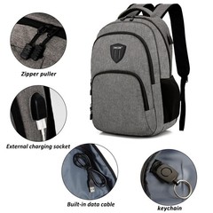 Travel Laptop Backpack for Men Women, Business Anti-Theft Laptop Bag, 15.7 In…