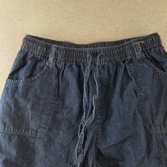 Karen Scott Jeans Women’s Sz L Blue Wash Capri 100% Cotton Quality Normcore
